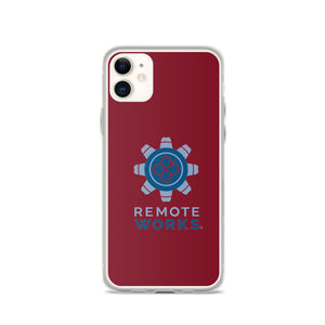 Remote Works iPhone Case