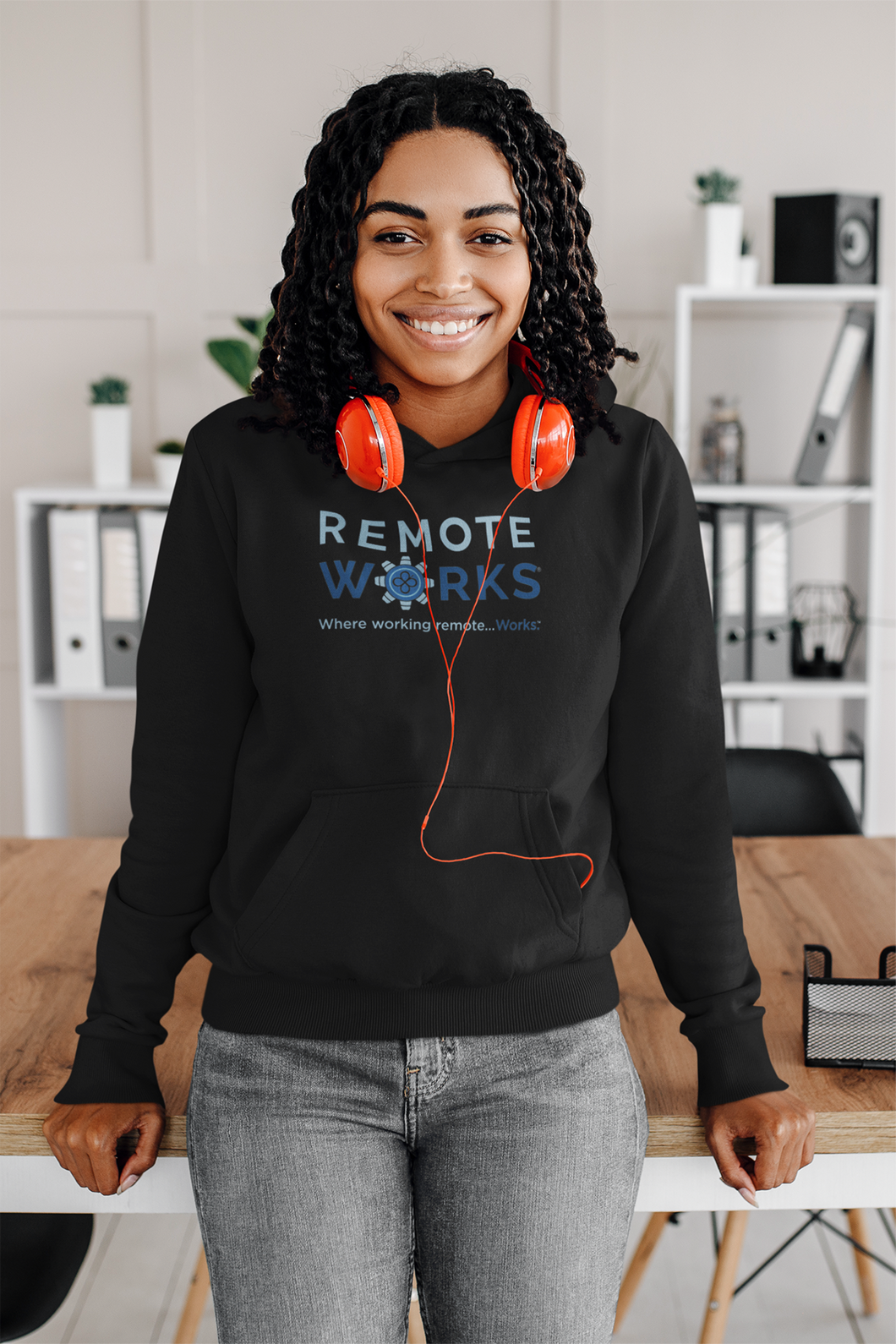 Remote Works Unisex Hoodie