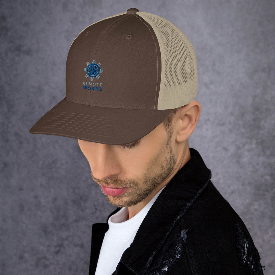 Remote Works Trucker Cap