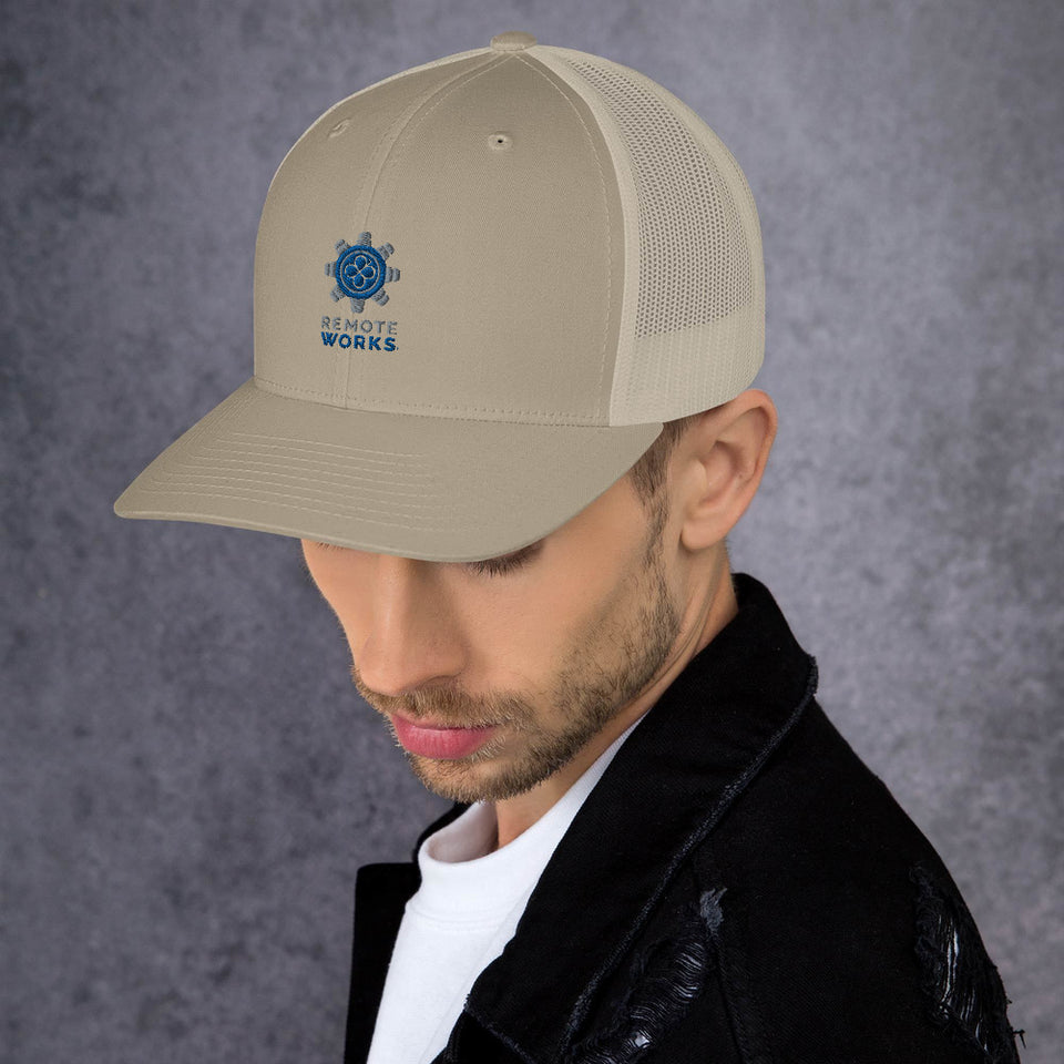 Remote Works Trucker Cap