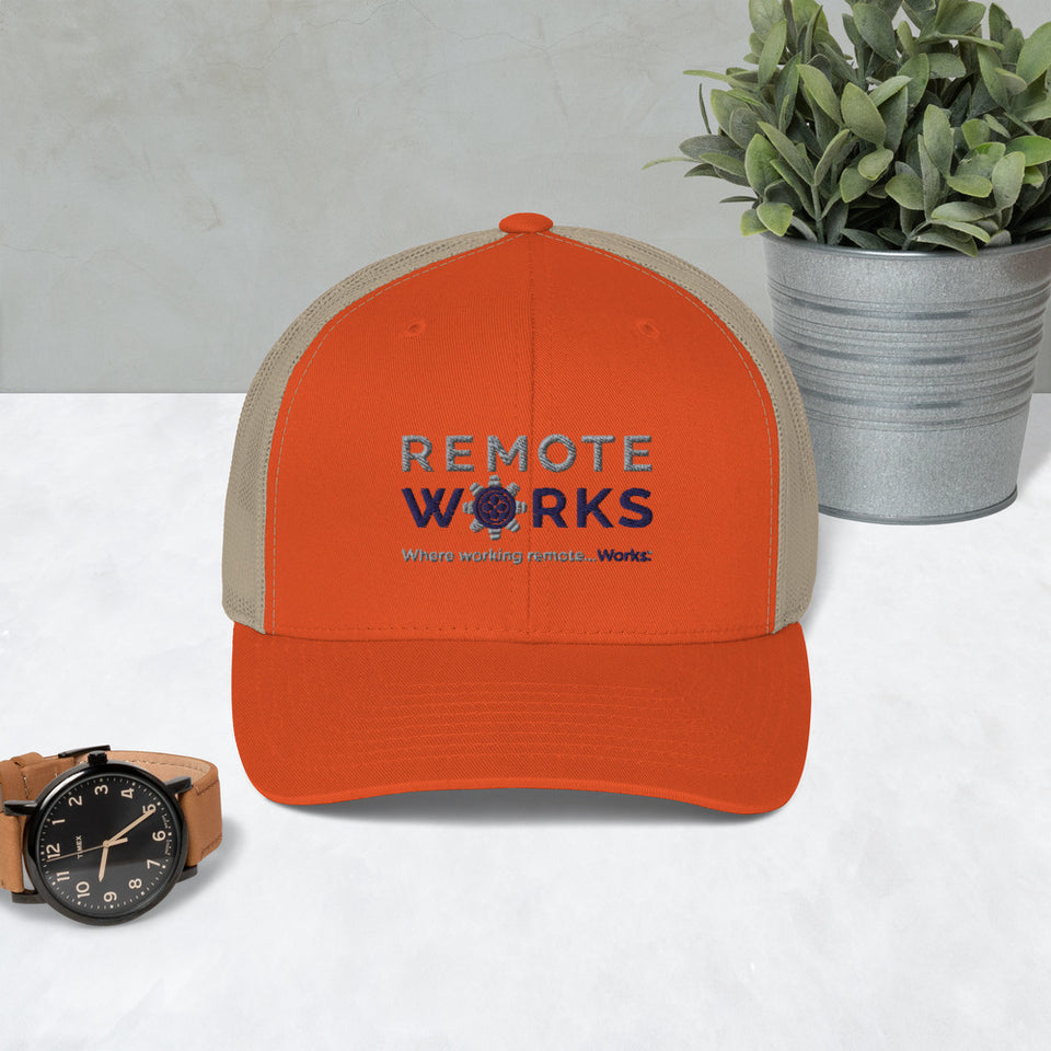 Remote Works Trucker Cap