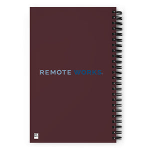 Remote Works Spiral notebook