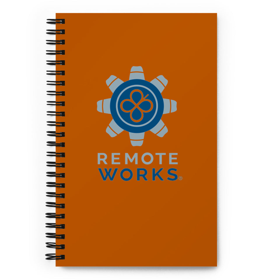 Remote Works Spiral notebook