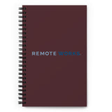Remote Works Spiral notebook