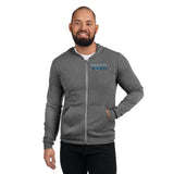 Remote Works Unisex zip hoodie